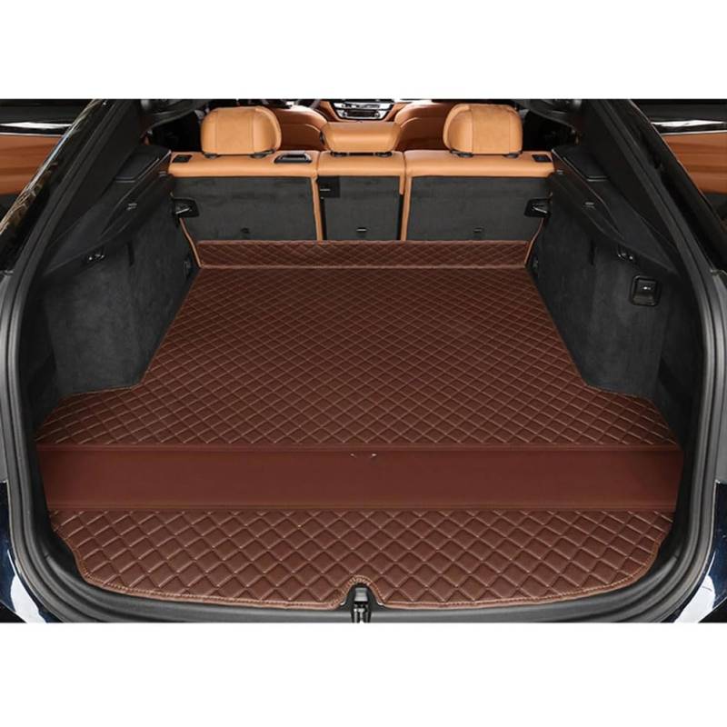 Auto Kofferraummatte für Mer-cedes Be-nz ML W166 2011-2015, Wasserdicht rutschfest Kofferraum Schutzmatte Interieur ZubehöR,E/Coffee von LXURY