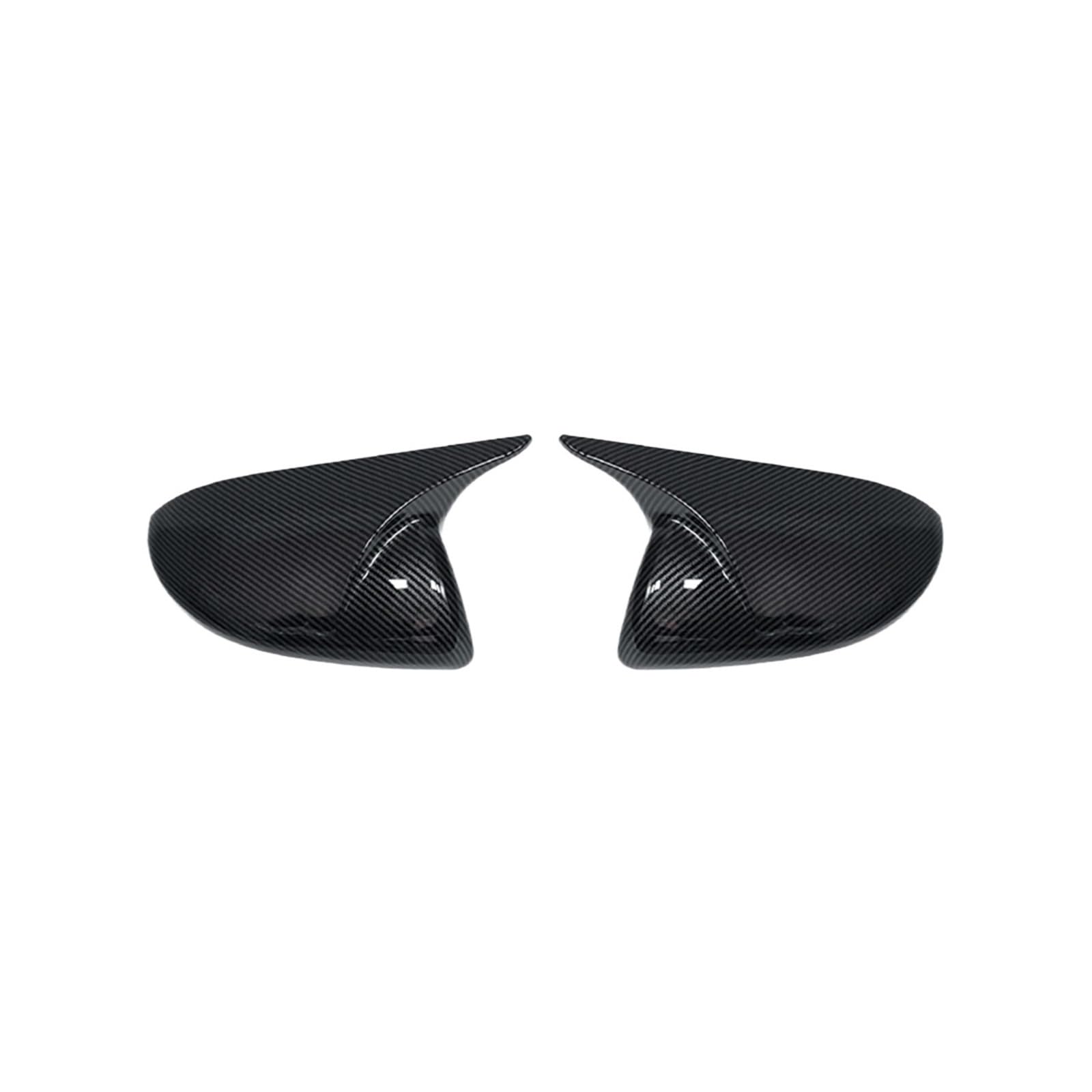 Auto-Seiten-Rückspiegel-Abdeckkappe Für Mazda 2 3 2009 2010 2011 2012 Spiegelabdeckungen (Farbe : Carbon Pattern) von LXdzxy