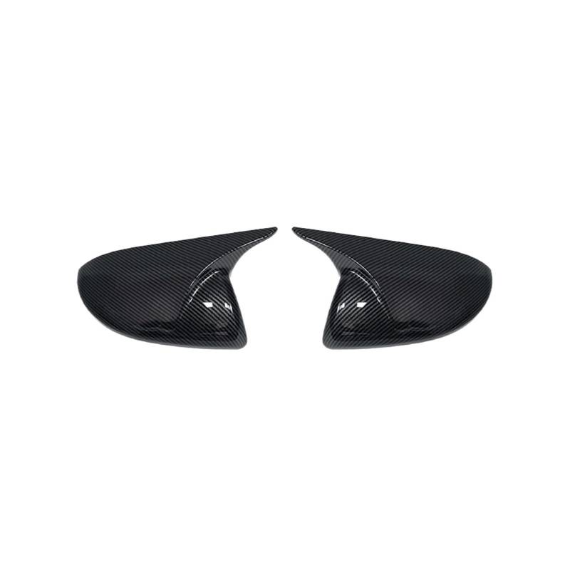 Auto-Seiten-Rückspiegel-Abdeckkappe Für Mazda 2 3 2009 2010 2011 2012 Spiegelabdeckungen (Farbe : Carbon Pattern) von LXdzxy