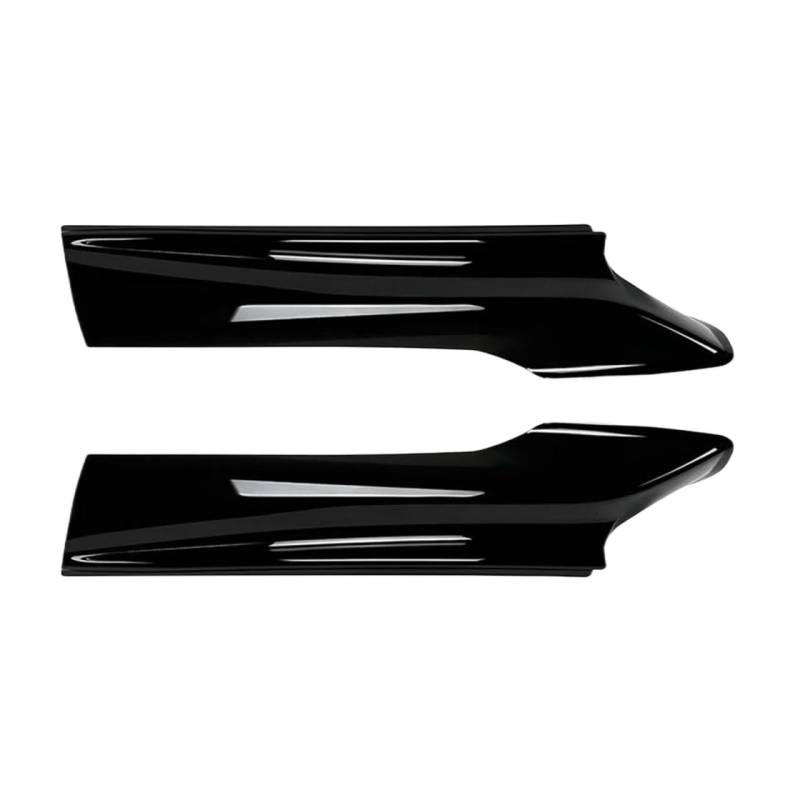 Auto Vordere Stoßstange Seite Spoiler Diffusor Splitter Für B&MW 5 Series F10 F11 2010 2011 2012 2013 2014 2015 2016 Frontspoiler (Farbe : Schwarz) von LXdzxy