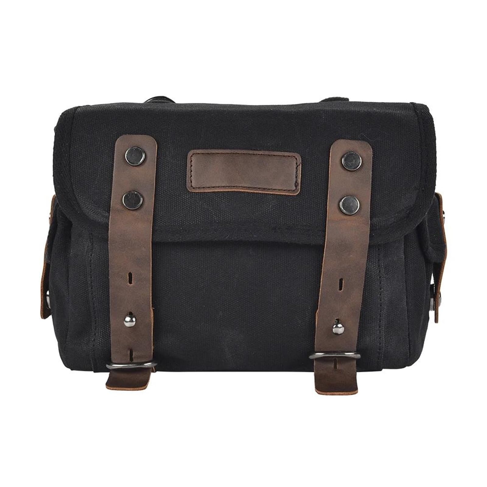 LYBH Aufbewahrungspaket Motorrad-Satteltaschen Im Eimer-Stil, Seitenkoffer Für Harley Sportster XL883 Iron XL1200 XL48 Superlow, Satteltasche, Gepäcktaschen Seitentasche(Groß) von LYBH