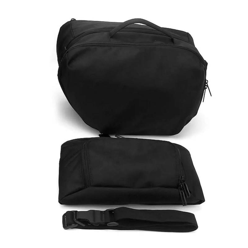 LYBH Aufbewahrungspaket Motorradtasche Seitenkoffer Innentaschen Gepäcktasche Schwarz EIN Paar Satteltaschen-Innenpaketteile Für B&mw R1300GS 2023 2024 Seitentasche(Groß) von LYBH