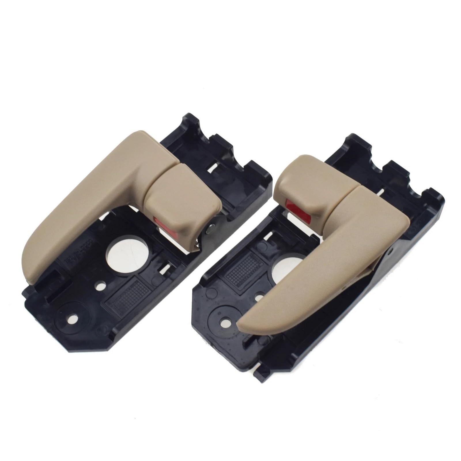 LYBH Auto-Innentürgriff Für Kia Für Spectra Für Cerato 2004-2009 2.0L, Links Und Rechts, Auto-Innentürgriffe, Abdeckung, Zierschale Auto-Innentürgriff(BEIGE) von LYBH