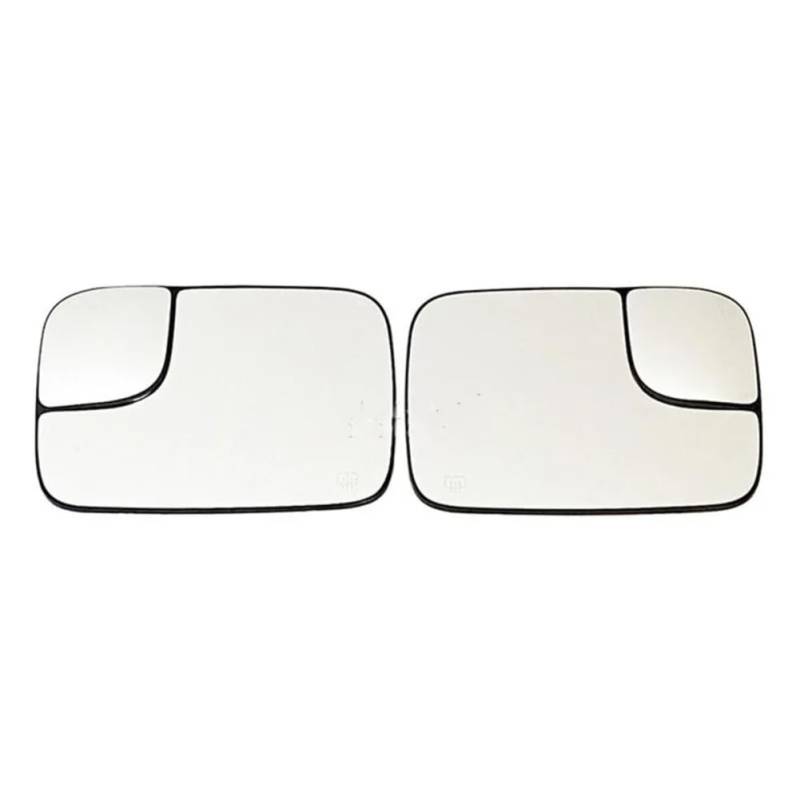 Autoteile, für Dodge Ram 1500 2500 3500 Pickup 2005-2009 1 Paar beheiztes Spiegelglas 5161011AA 5161010AA CH1324121 CH1325121 51910 von LYBQFZ