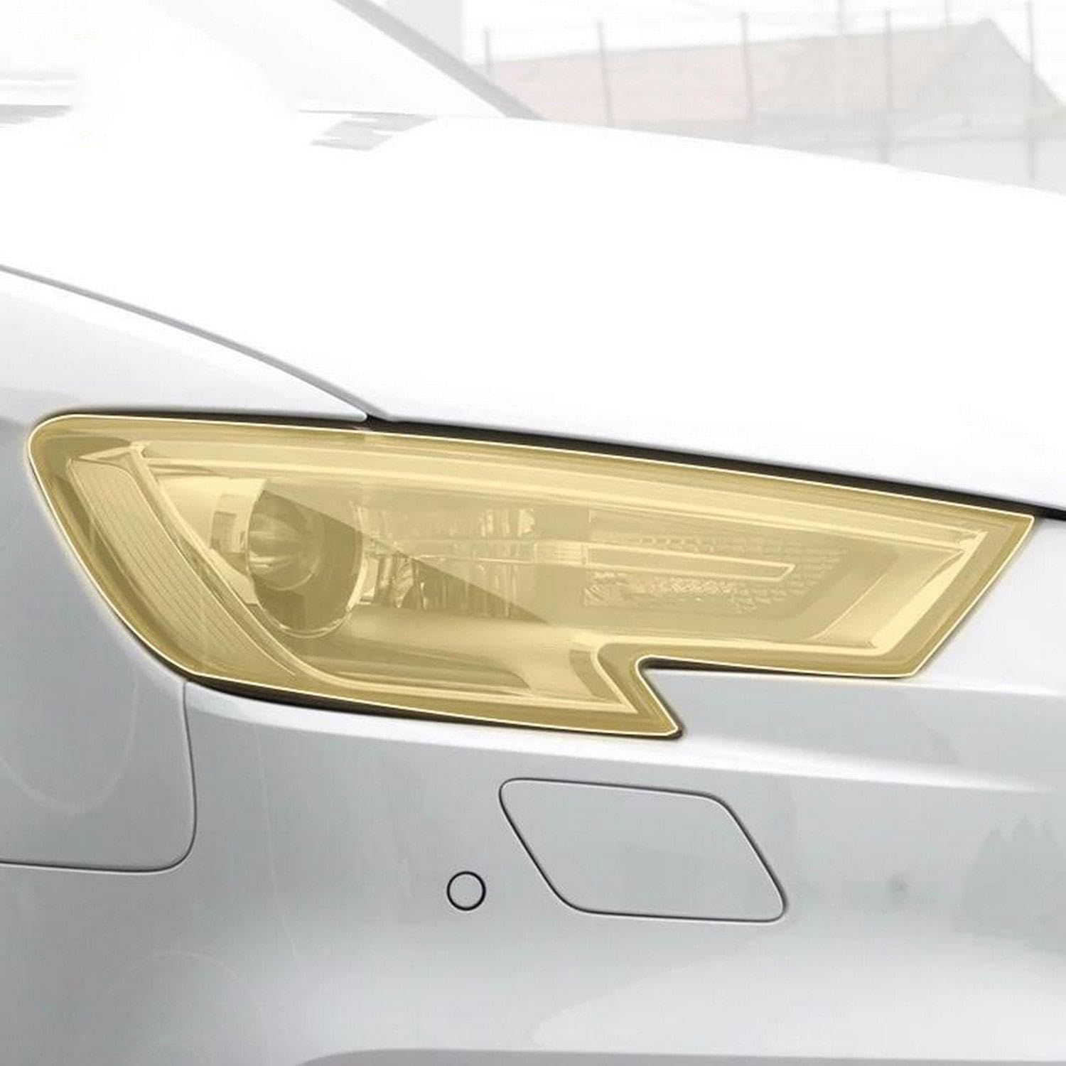 LYBQFZ Auto-Außenscheinwerfer PPF transparente Anti-Sand-Stein-Schutzfolie, TPU, kratzfeste Folie, Refit, für Audi A3 2017–2019 von LYBQFZ