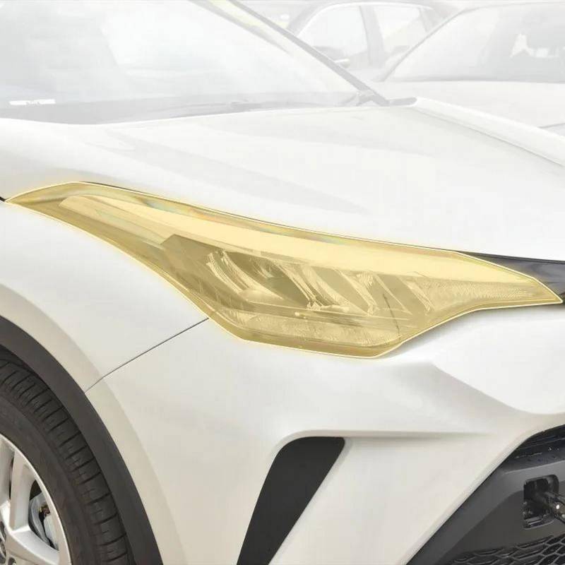 LYBQFZ Auto-Außenscheinwerfer PPF transparente Anti-Sand-Stein-Schutzfolie, TPU, kratzfeste Folie, für Toyota C-HR 2020–2024 von LYBQFZ