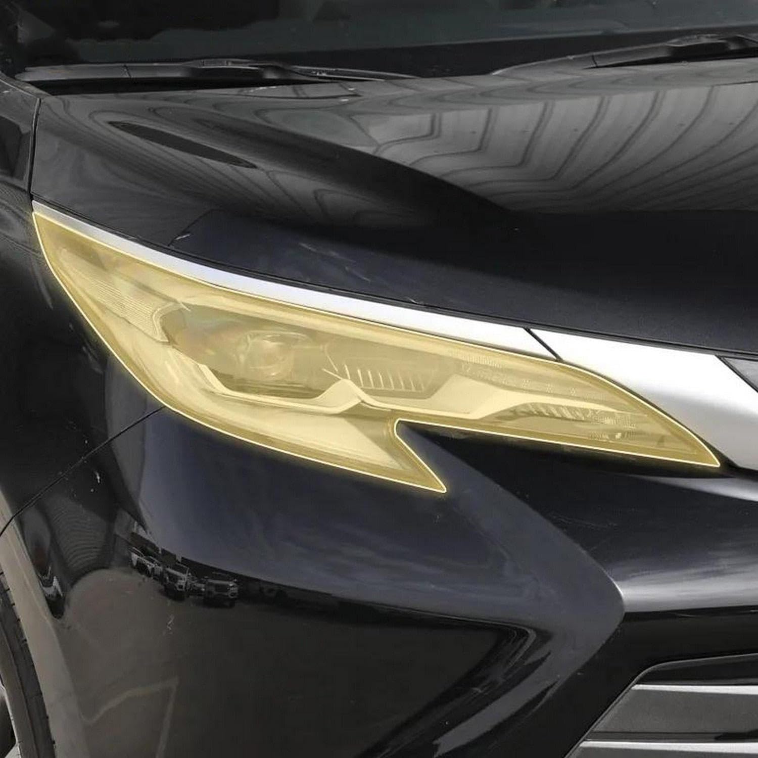 LYBQFZ Auto-Außenscheinwerfer PPF transparente Anti-Sand-Stein-Schutzfolie, TPU, kratzfeste Folie, für Toyota Sienna 2021–2024 von LYBQFZ