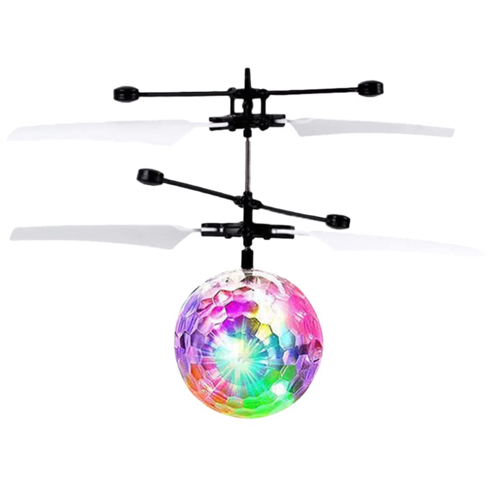 LYEAA Kunststoff-Fliegenball, ferngesteuertes Spielzeug, Induktions-Fliegenball, USB-betrieben, leuchtender Fliegenball, 100 mAh, für Kinder von LYEAA