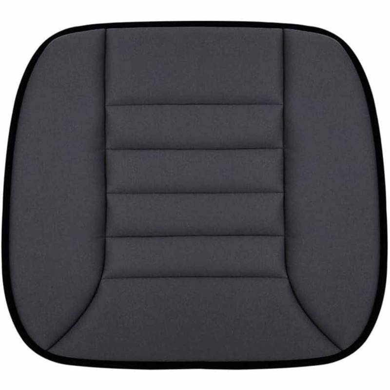 LYHCM 1 Stück Sitzkissen Auto Vordersitze für Jeep Renegade Patriot Wrangler, Weich rutschfest Sitzauflagen Atmungsaktiver Komfort Sitzschoner Pad Zubehör,Darkgray von LYHCM