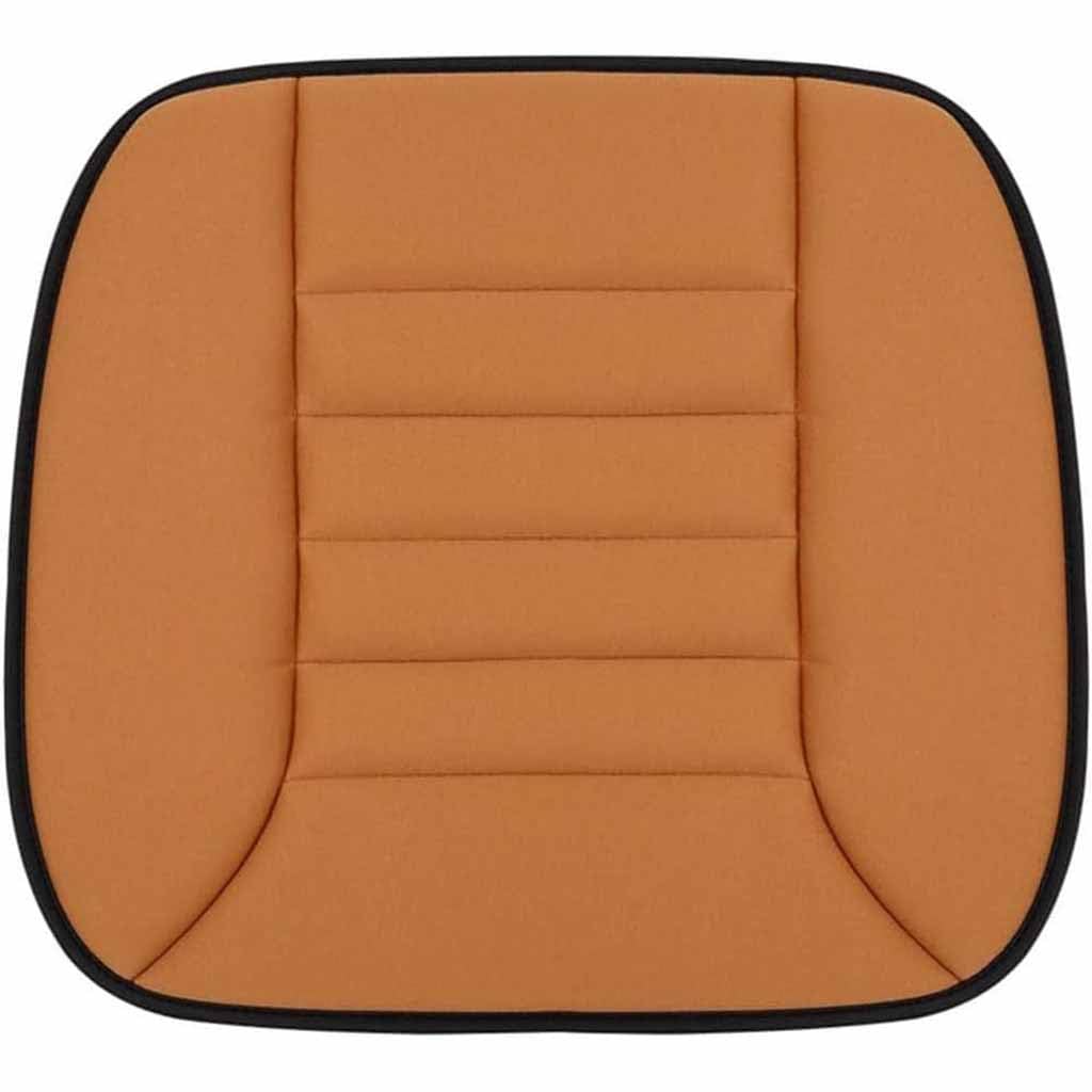 LYHCM 1 Stück Sitzkissen Auto Vordersitze für MG MG6 MG7/ZS ONE Mulan, Weich rutschfest Sitzauflagen Atmungsaktiver Komfort Sitzschoner Pad Zubehör,Orange von LYHCM