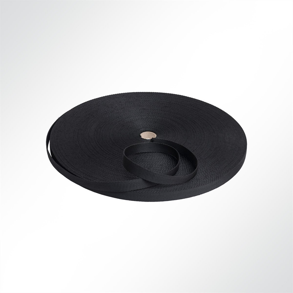 LYSEL® Gurtband Polyester, (B) 50mm in Schwarz (1 lfm) 5000kg von LYSEL