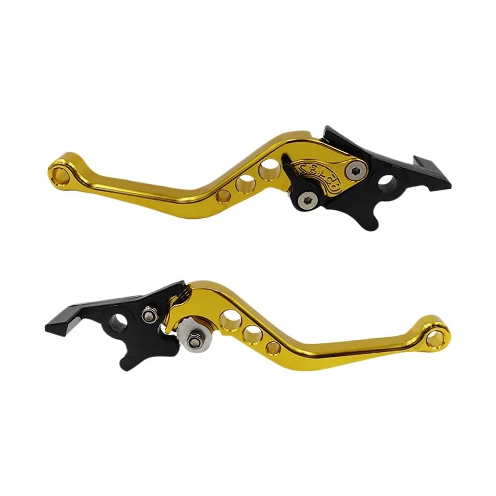 MotorradKupplungs Bremshebel 2 Pcs Universal Aluminium Legierung Motorrad Brems Griff Einstellbare Größe Moto Motorrad Modifikation Kupplung Trommel Bremshebel Griff von LYUNQET