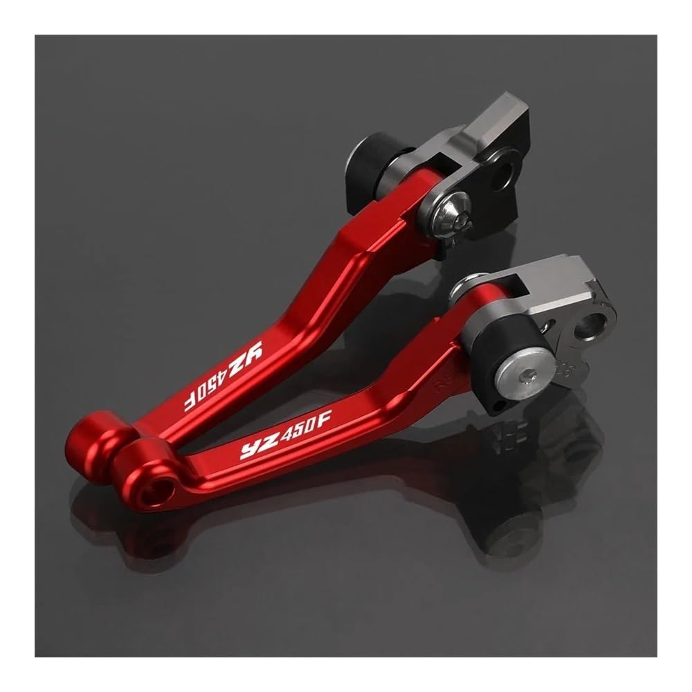 MotorradKupplungs Bremshebel Aluminium Motorrad Dirt Pit Bike Motocross Pivot Bremse Kupplung Hebel Für Yam&aha YZ450F 2001-2019 2018 YZ450 YZ 450F 450 F von LYUNQET