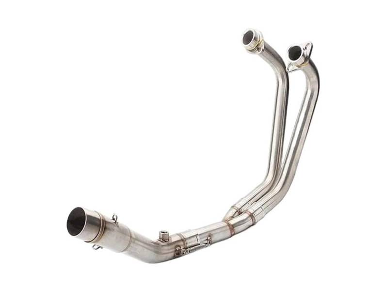 Schalldämpfer-Auspuff Für Yam&aha MT03 MT-03 R25 R3 2014-2021 Motorradauspuff Link Mid Pipe Auspuff Schalldämpfer Schallwand Noise Sound Eliminator von LYUNQET