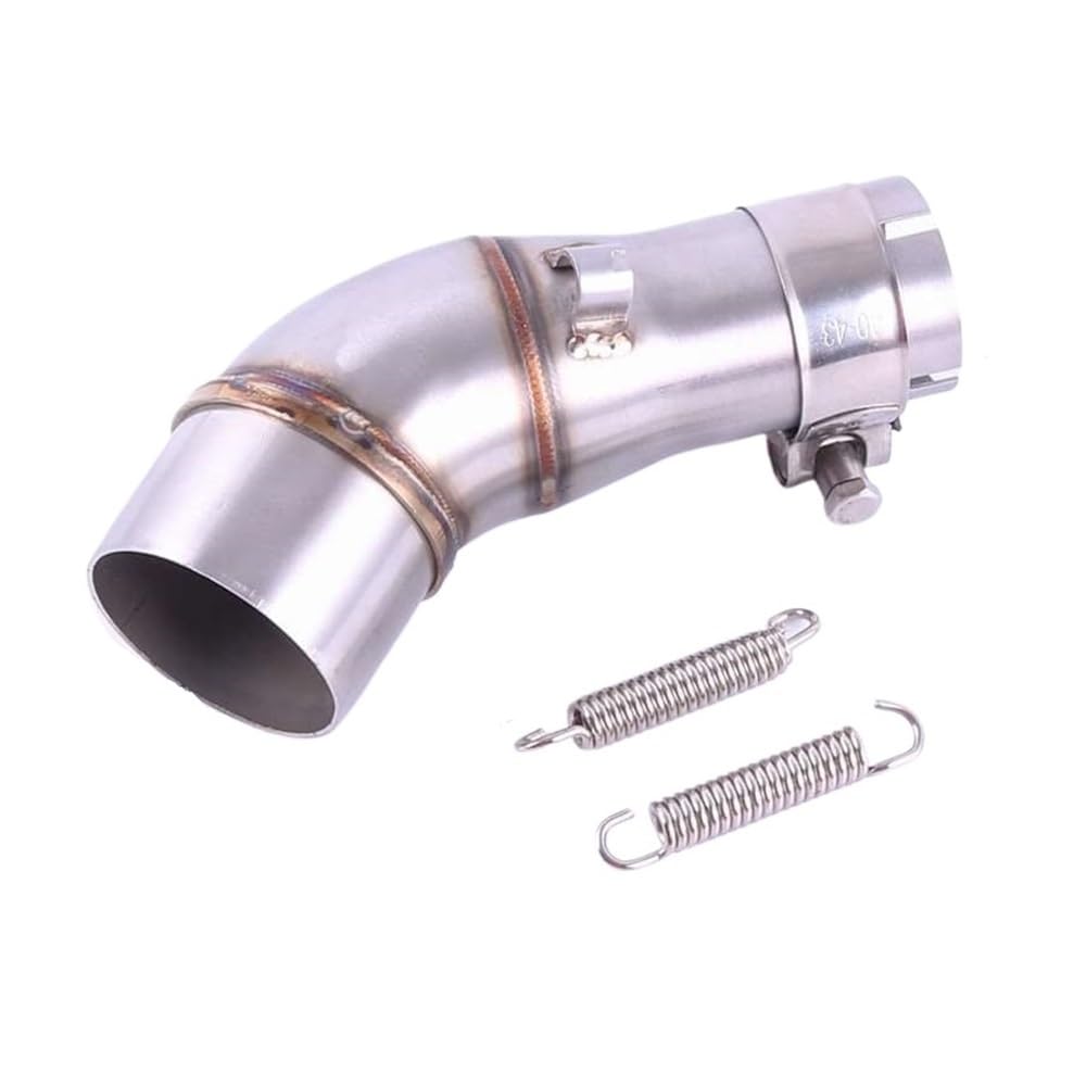 Schalldämpfer-Auspuff Motorrad Adapter Auspuff Mittelrohr Für Kaw&asaki Für Ninja 250 250R Z250 Z300 ER6N R25 R3 GP Schalldämpfer Verbindungsrohr Mittelteil von LYUNQET