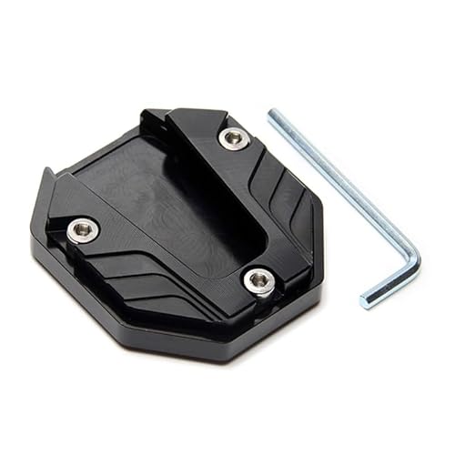 Seitenständer Pad 2023 Universal Bike Kickstand Extender Fuß Seite Stehen Grip Verlängerung Fuß Pad Unterstützung Platte Scootor Motorrad Zubehör von LYUNQET