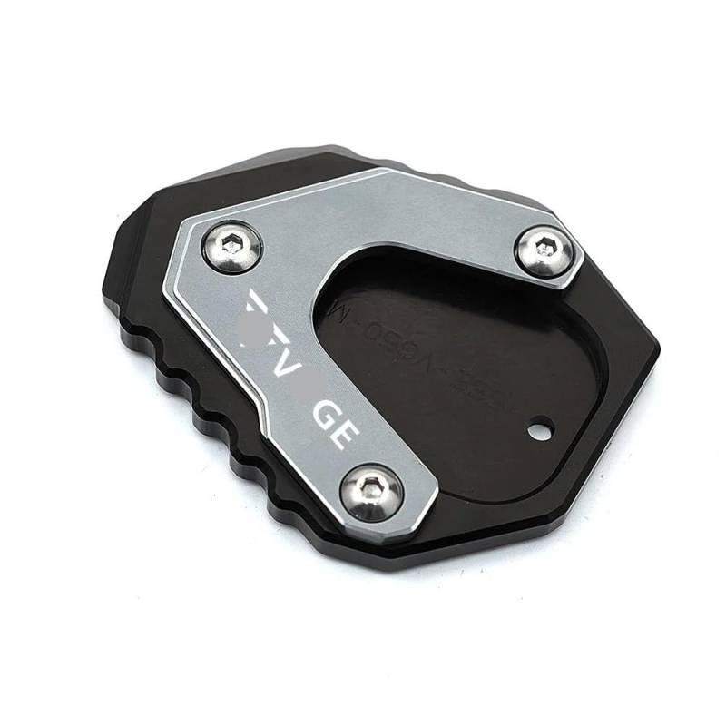 Seitenständer Pad Für 500 R 650 DS 500DS 500R 650DS Motorräder Zubehör Seitenständer Vergrößerungsplatte Kickstand Extension Pad Schlüsselanhänger von LYUNQET