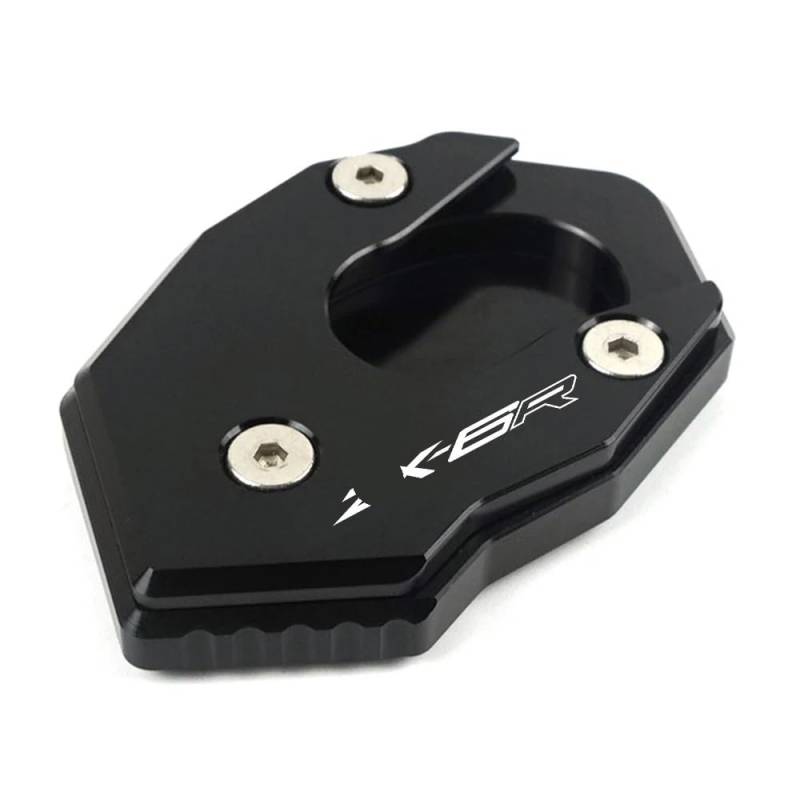 Seitenständer Pad Für Kaw&asaki ZX6R ZX-6R 2017 2018 2019 2020 Motorrad CNC Zubehör Ständer Verlängerung Platte Seite Stehen Enlarger Pad von LYUNQET