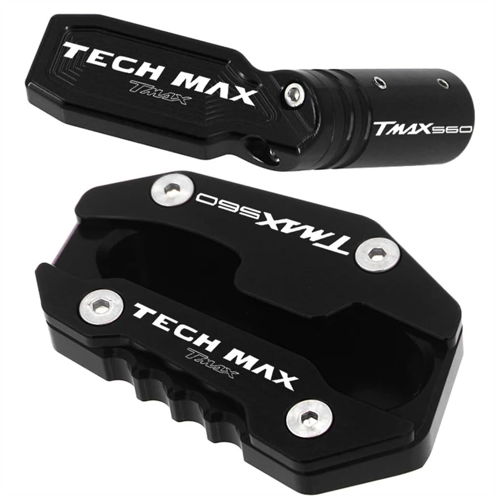 Seitenständer Pad Für Yam&aha TMAX560 Tech Max 2020 2021 2022 2023 TMAX 560 Motorrad Kickstand Fuß Seite Ständer Verlängerung Pad Zubehör von LYUNQET