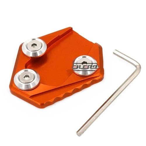 Seitenständer Pad Motorrad CNC Aluminium Ständer Fuß Seite Stehen Verlängerung Pad Unterstützung Platte Für GROM MSX125 MSX 125 2014 2015 von LYUNQET