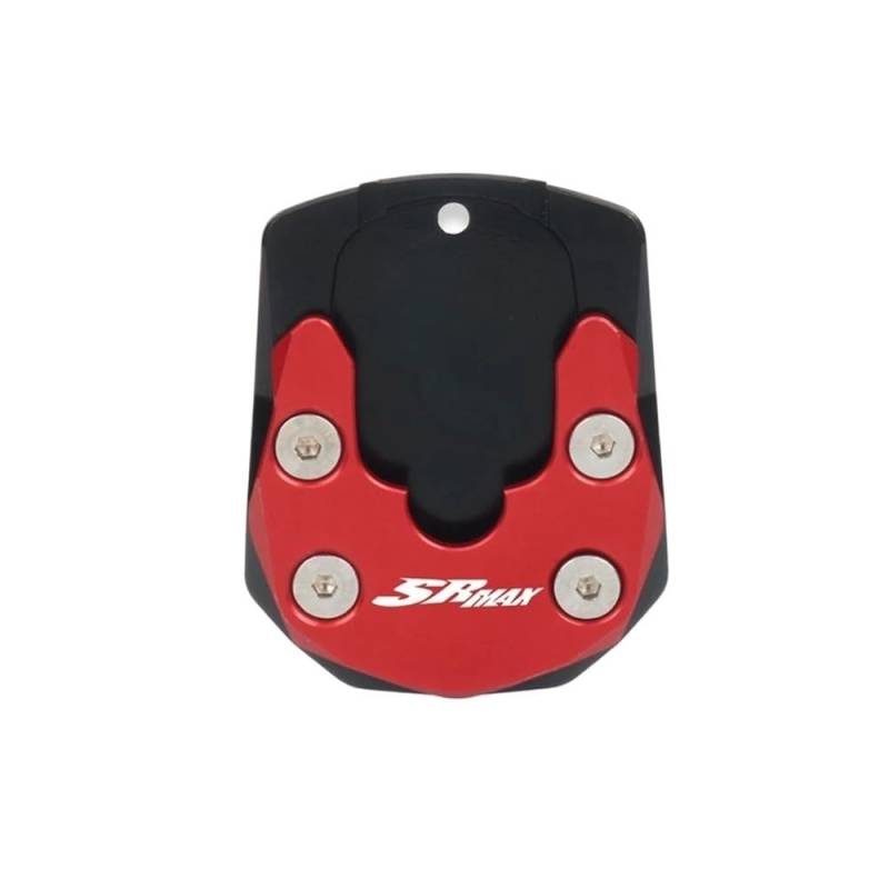 Seitenständer Pad Motorrad CNC Kickstand Seitenständer Ständer Erweiterung Enlarger Pad Für AP&RILIA SRMAX250 SRMAX300 SRMAX SR MAX 250 300 von LYUNQET