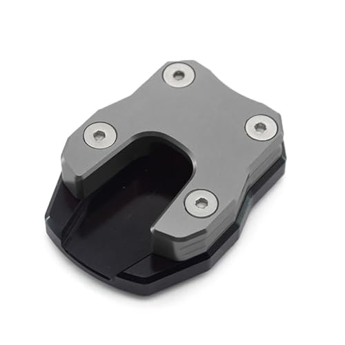 Seitenständer Pad Motorrad-Kickstand-Pad, Plattenunterstützung, Zubehör, Schwarz, Weicher Boden, Gras, Heißes Pflaster, Parken Im Freien, Anti-Sinking von LYUNQET