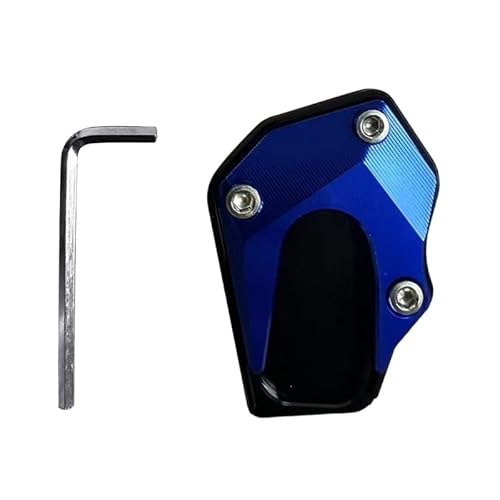 Seitenständer Pad Universal Motorrad Kickstand Pad Anti Skid Support Platte Metall für UY125 UU125 K0AF von LYUNQET