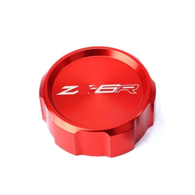 Vordere Bremse Abdeckung Front Rear Brake Fluid Reservoir Cover & Engine Oil Filler Cap for Kaw&asaki ZX6R ZX-6R ZX636 (Please Buy According to Size) von LYUNQET