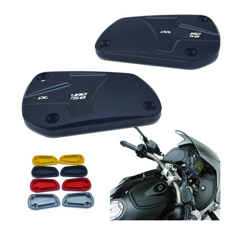 Vordere Bremse Abdeckung Motorrad Vorne Bremse Kupplung Master Zylinder Tankdeckel Reservoir Abdeckung Für Aprilia Für DORSODURO 750 2008-2016 2015 von LYUNQET