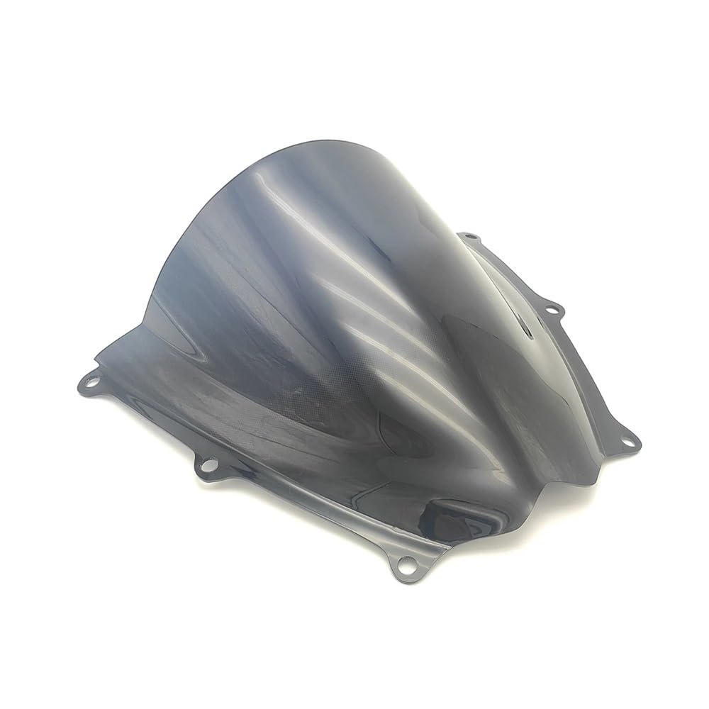 Windschutzscheibe Blase Windschutzscheibe Motorrad Für Su&zuki GSXR1000 K7 2007-2008 Windschutzscheibe Spoiler Schwarz Wind Deflectore Visier von LYUNQET