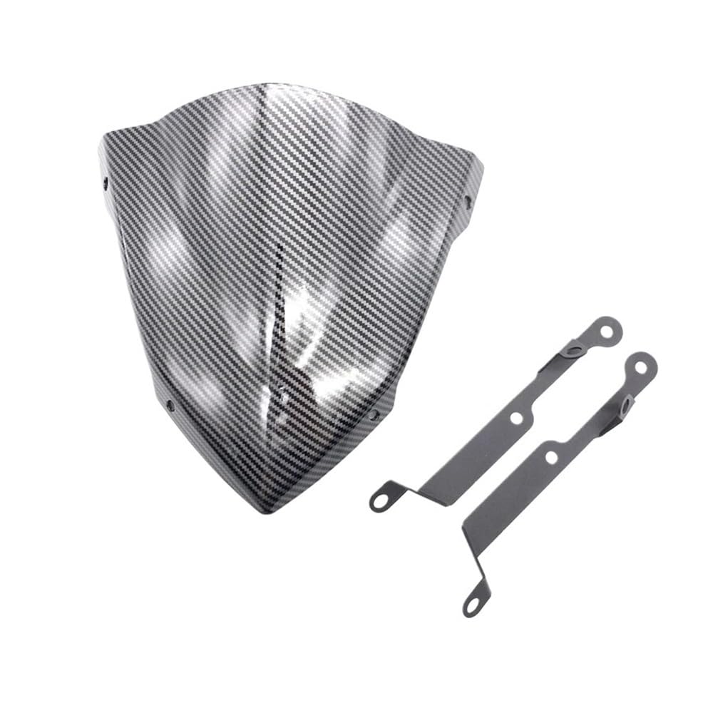 Windschutzscheibe Motorrad Modifikation Windschutzscheibe Windschutzscheibe Deflektor Spoiler Für Yam&aha MT-07 MT07 FZ07 2014 2015 2016 2017 14-17 von LYUNQET