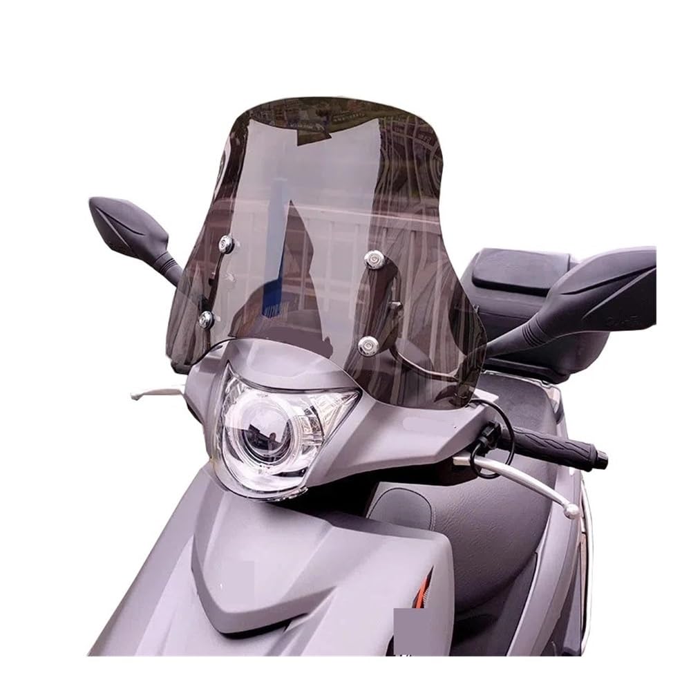 Windschutzscheibe Motorrad Windschutzscheibe Windschutz Windabweiser ABS Windschutz Spoiler FÜR Su&zuki UU125 Uu125 von LYUNQET