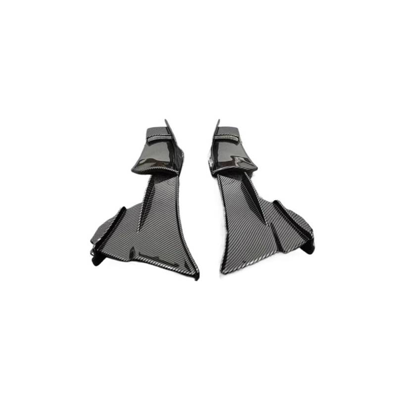 Windschutzscheibe Seite Winglet Motorrad Zubehör Spoiler Flügel Verkleidung Windschutzscheibe Für Du&Cati Panigale V4 V4S V4R 2018-2023 4PCS von LYUNQET