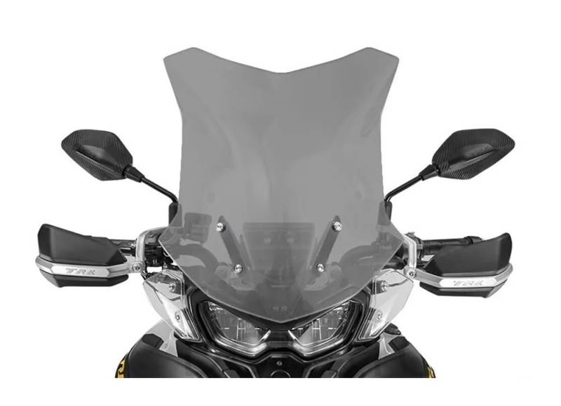 Windschutzscheibe Transparente Motorrad-Windschutzscheiben-Frontscheibe Für TRK702 702X TRK 702X 47CM/52CM/57CM von LYUNQET