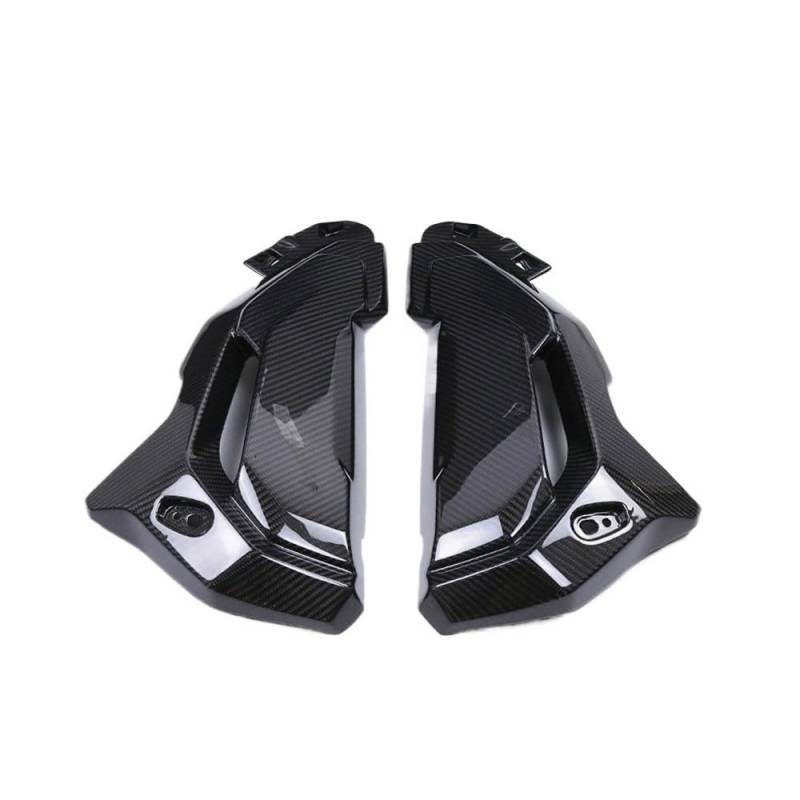 Rahmenabdeckungen Seitenteile Verkleidung Für S1000XR S1000 XR 2021 2022 2023 2024 Carbon Fiber Motorrad Watercooler Abdeckung Tank Schutz Seite Panels Verkleidung Teile von LYWEVCT