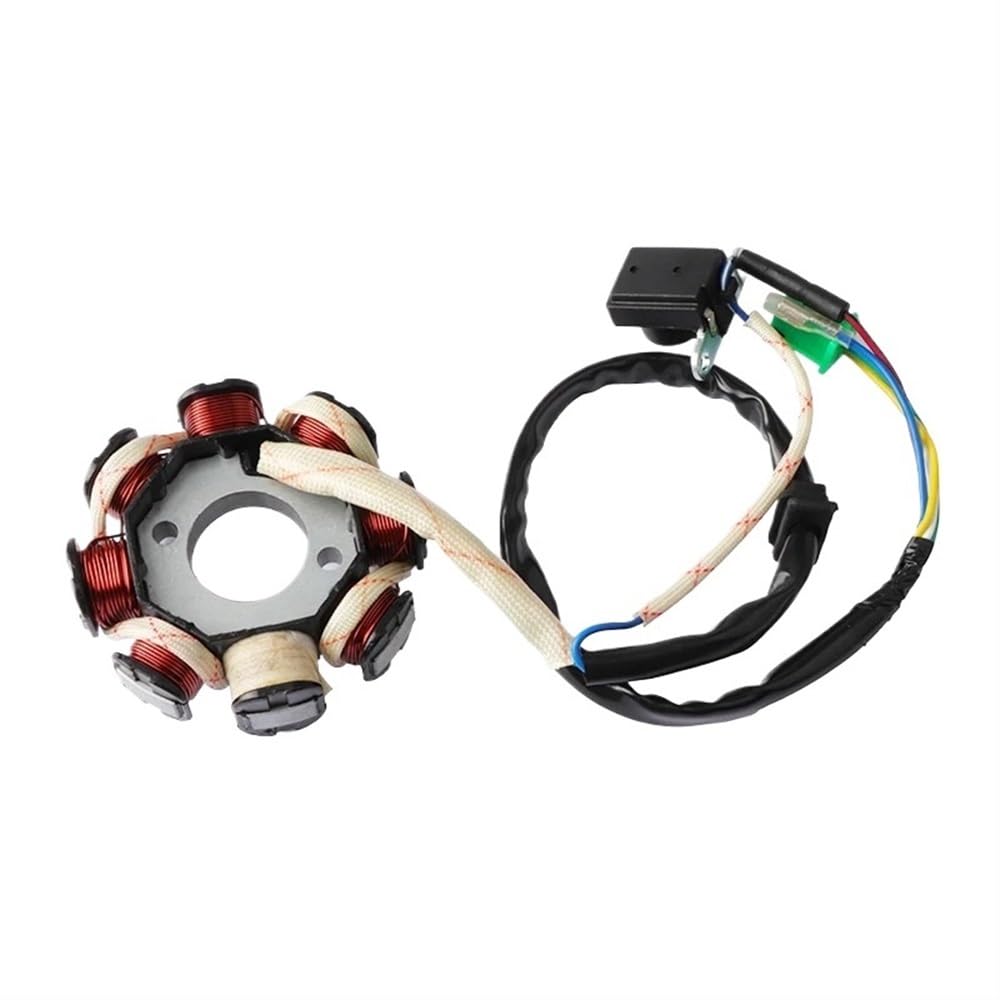 Statorspulengenerator Motorräder Motorrad Magneto Stator Zündung Generator 8 Pol Spule Für 4 Hub GY6 125 GY6 150cc Roller Moped ATV Zubehör von LYWEVCT