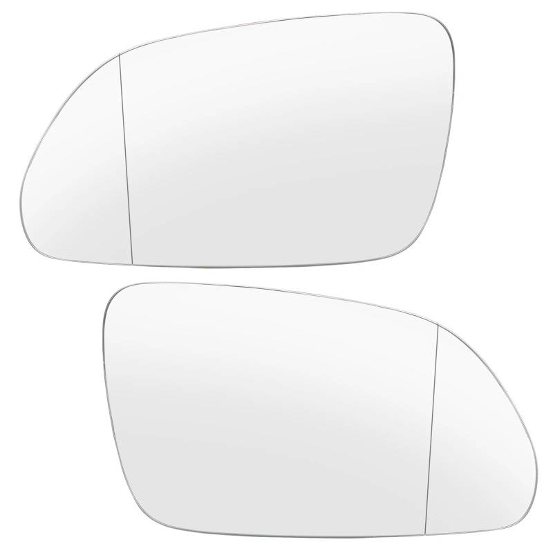 Auto Spiegelglas, für Škoda Octavia MK2 1Z A5 2004-2009 (Not for the Škoda Octavia MK2 Facelift 2009-2013) Beheizbar Ersatzspiegelglas,LR von LZJPL