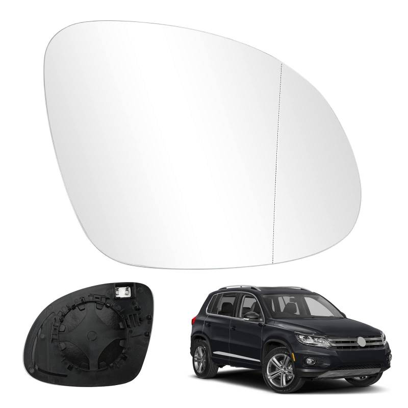 Auto Spiegelglas, für VW Sharan 2010-2022 Beheizbar Ersatzspiegelglas,Right von LZJPL