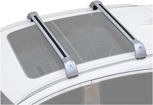 2 Stück Aluminium Querträger Dachträger für Cadillac XT4 2018 2019 2020,Auto Dachgepäckablage Relingträger Gepäckträger Crossbar Crossbar Dachregal Gepäcktransport von LZQbld