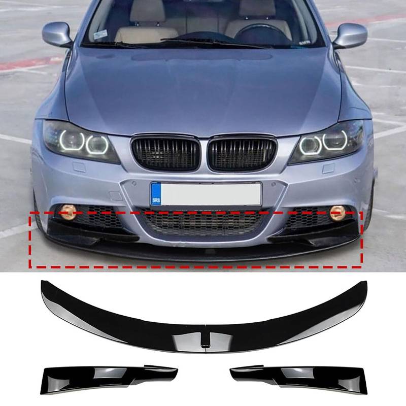 LZWLZW Frontspoiler Lippe Spoilerlippe Splitter Für AAA,Auto Frontspoiler Lippe Frontstoßstange Splitter Lip Spoiler Spoilerlippe Diffusor von LZWLZW