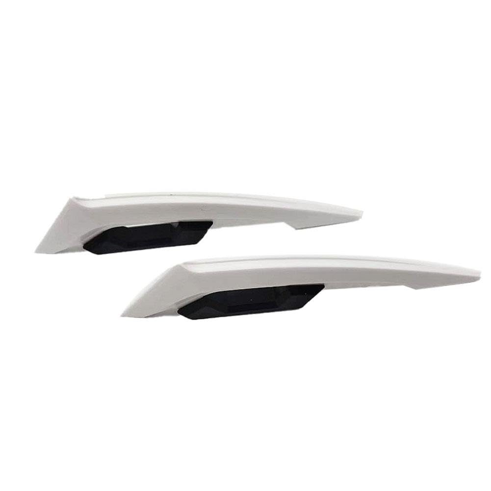 2 Stück Universal Motorrad Winglet Aerodynamischer Spoiler Dynamische Flügeldekoration Roller für Motorrad Aufkleber von LZYWOD