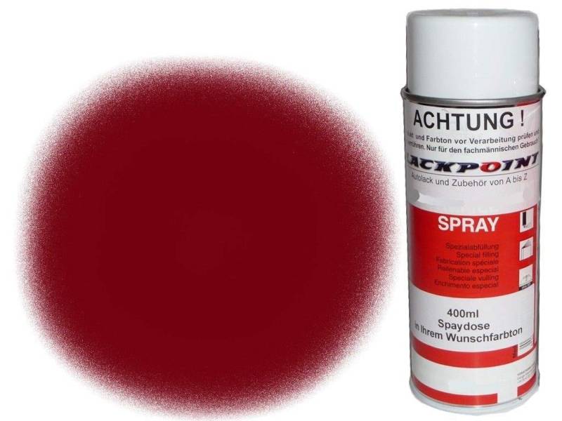 Lackpoint Spraydose 1K Autolack DDR Trabant Indianrot 400ml von Lackpoint