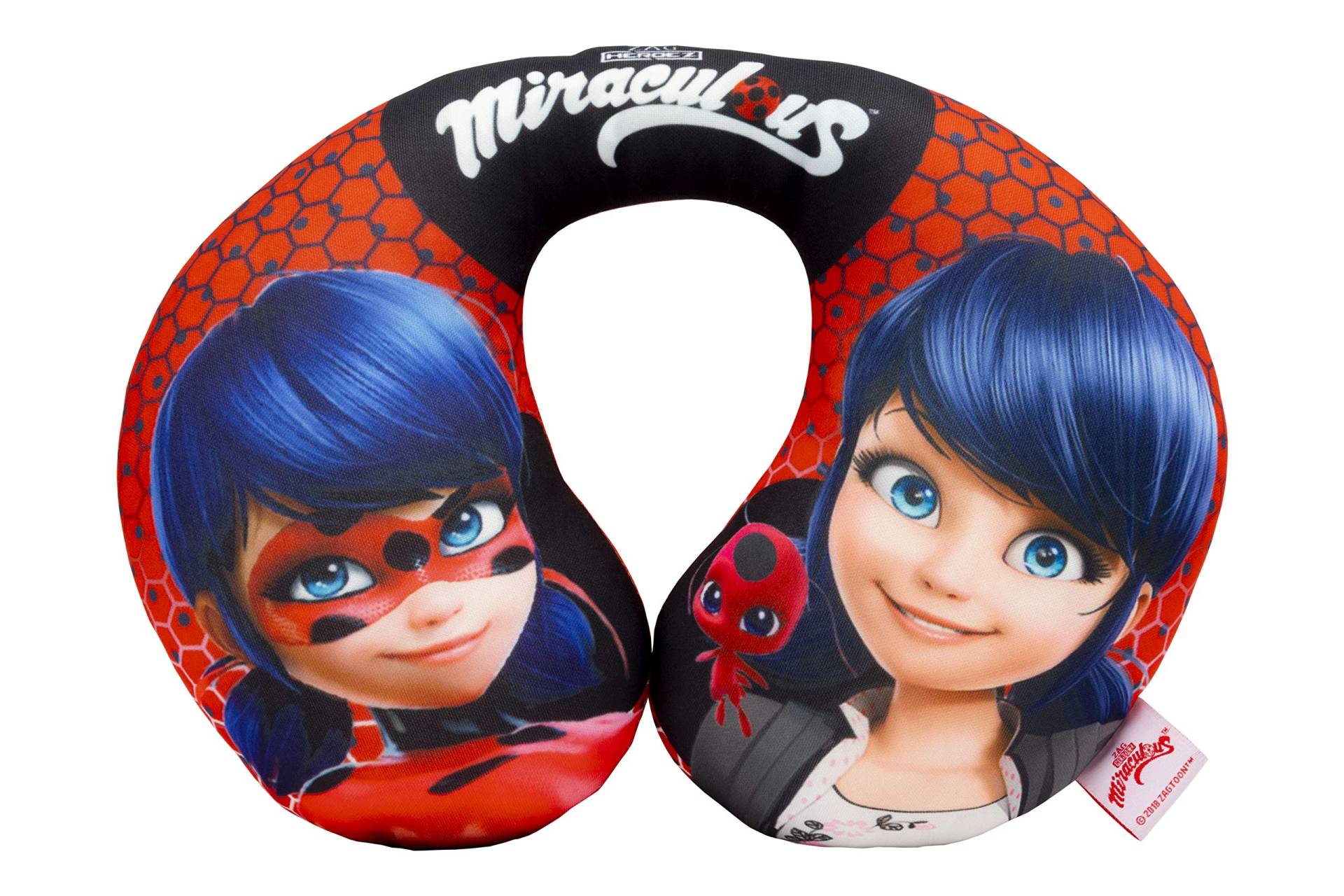 Abc Parts Miraculous Nackenkissen Ladybug Green für Autofahrten. von Ladybug