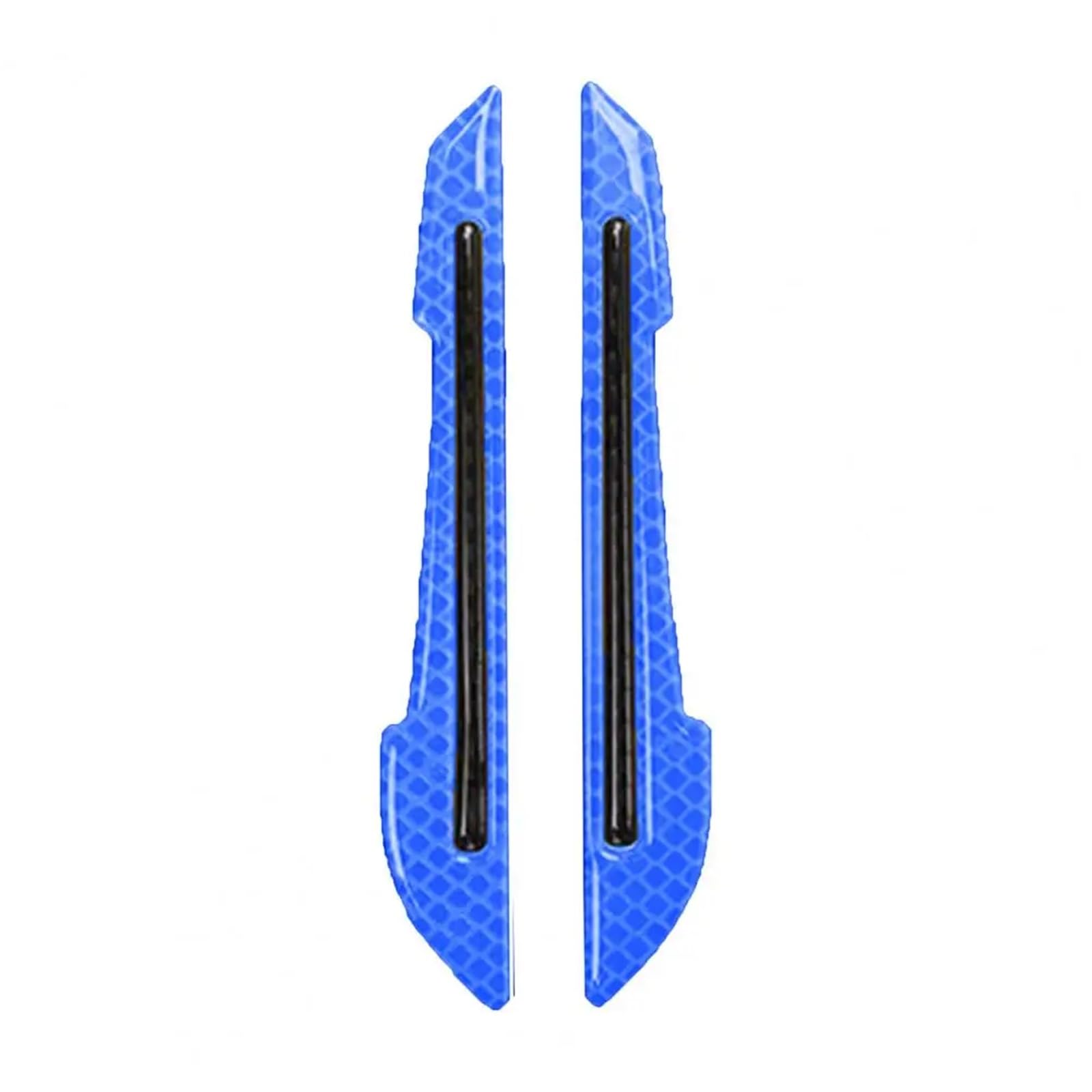 1 Paar Anti-Kollision Trim Aufkleber Seite Rückspiegel Halterung Reflektierende Auto Styling Auto Streifen Auto Zubehör(Blue) von LaiYN