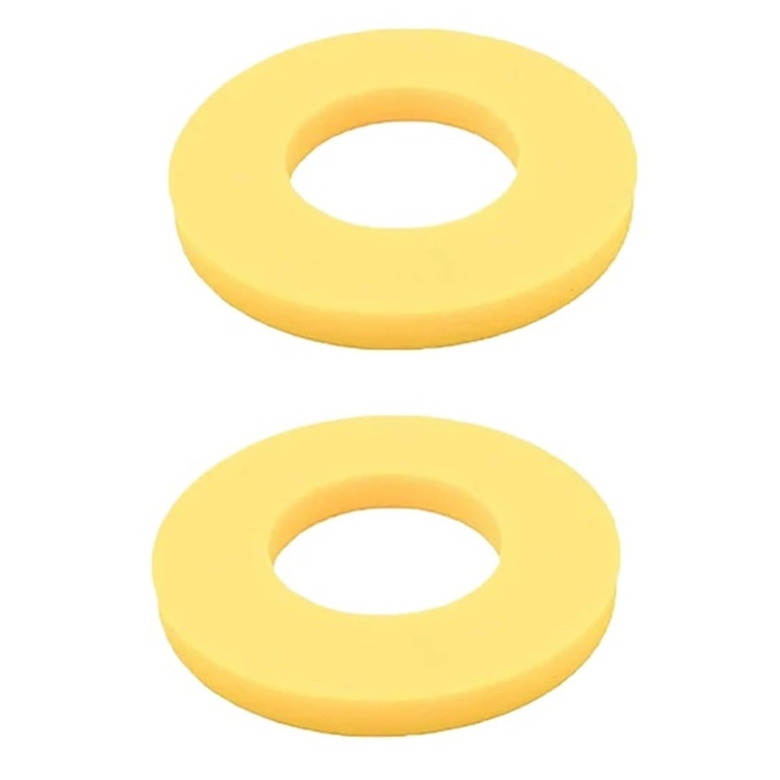 2 Stücke Auto Gummi Buchse Dämpfer Vordere Strebe Top Mount Turm Suspension Lenkung Schock-Absorbieren Lager Scheibe Schalldämpfer Pad(Yellow) von LaiYN