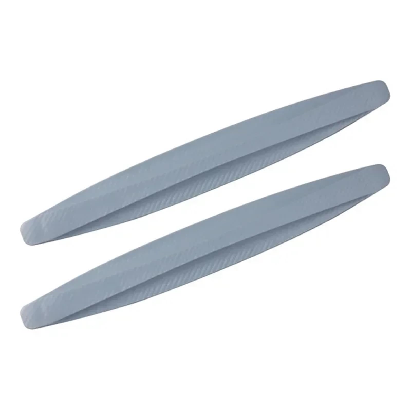 2 Stücke Auto Stoßstangenschutz Streifen Schutz Eckenschutz Streifen Kratzschutz Crash Blade Antikollision Auto Zubehör(1 Pair Gray) von LaiYN