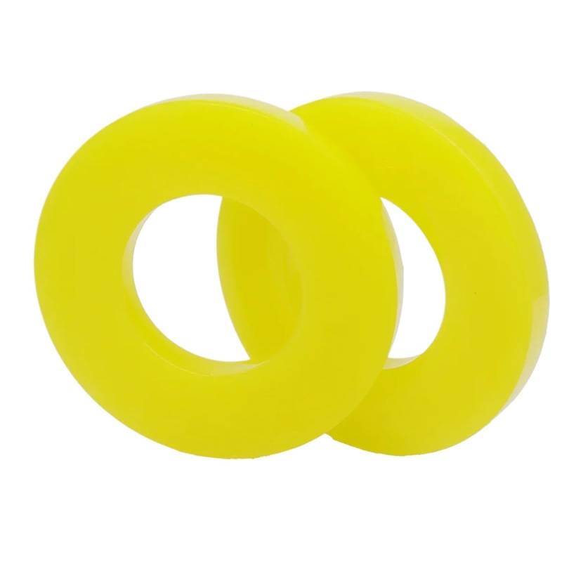 2PCS Automotive Sound Deadening Pad Stoßdämpfer Top Mount Turm Gummi Buchse Suspension Schock Lager Stück(2pc-yellow) von LaiYN