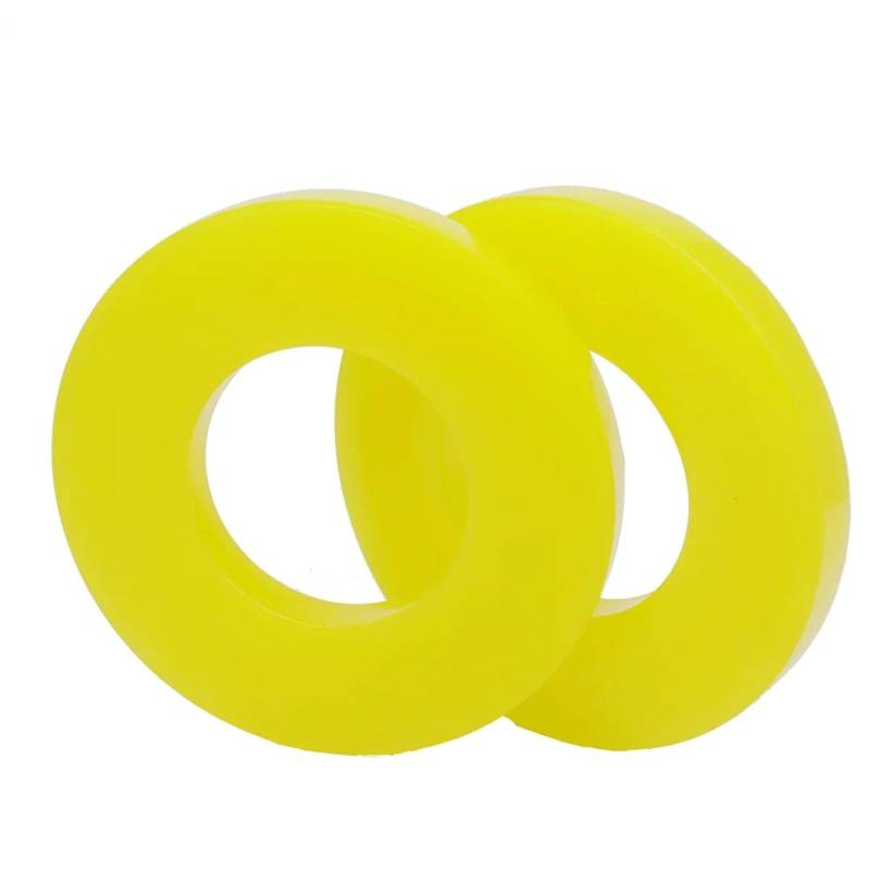 2PCS Automotive Sound Deadening Pad Stoßdämpfer Top Mount Turm Gummi Buchse Suspension Schock Lager Stück(2pc-yellow) von LaiYN