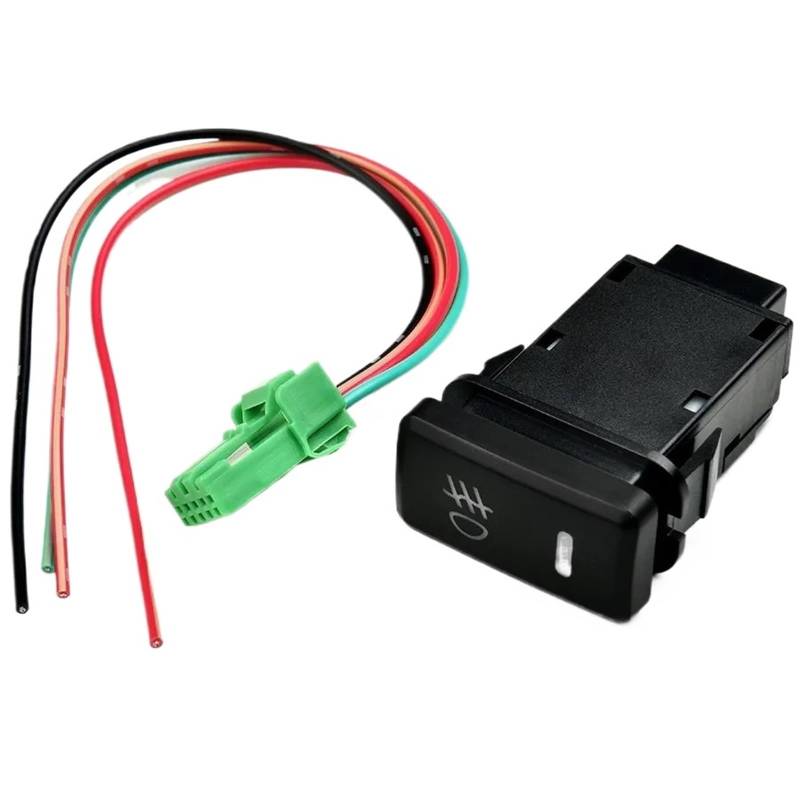 39 mm 12 V OEM Dual Push On Off Schalter Taste LED Lichtleiste Nebelscheinwerfer Schalter kompatibel mit Toy/ota* Auto-Lauflicht Nebelscheinwerfer von LaiYN