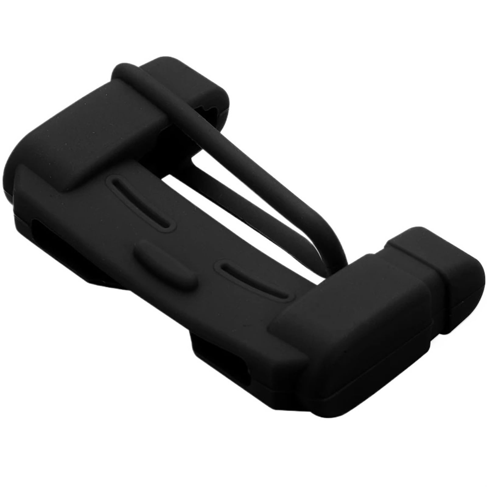 Geeignet for Den Einsatz Im Auto, Sicherheitsgurt-Schnalle, Clip, Silikon-Schutzhülle, Innenknopf-Hülle, Kratzfeste Abdeckung, Sicherheitszubehör(Black) von LaiYN